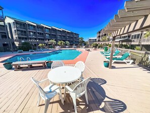 Pool - Experience Tilghman Beach and Racquet Club Unit 323! Oceanfront, Pools, Tennis, Close to Main Street! (North Myrtle Beach)
