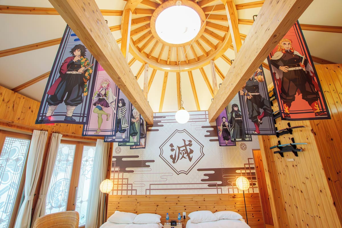 Quarto, para não fumantes (Hashira no Cocoon) | 1 quarto, frigobar (abastecido com itens grátis), cofres nos quartos