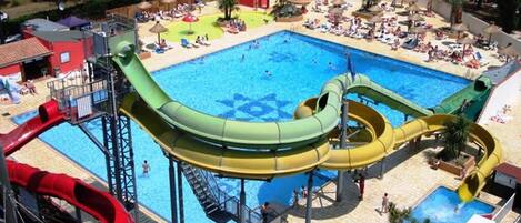 Et oppvarmet basseng