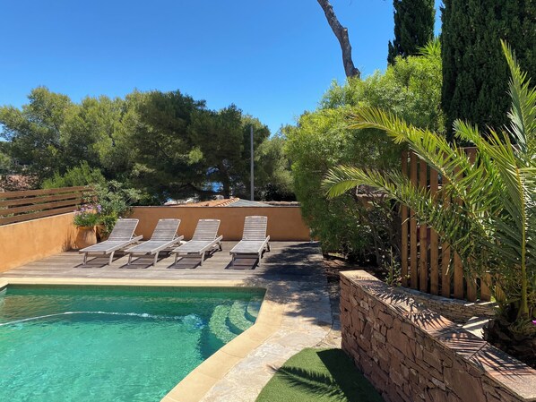 Alberca al aire libre 