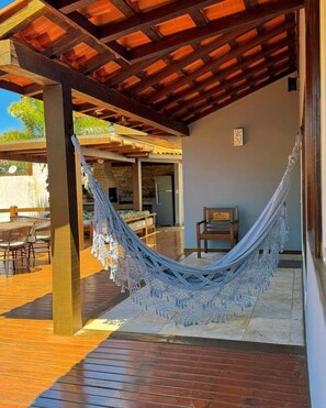 Outdoor dining - House with 4 suites - Geribá Beach, Búzios - Amarras Condominium (Armação dos Búzios)