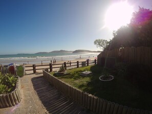 On the beach