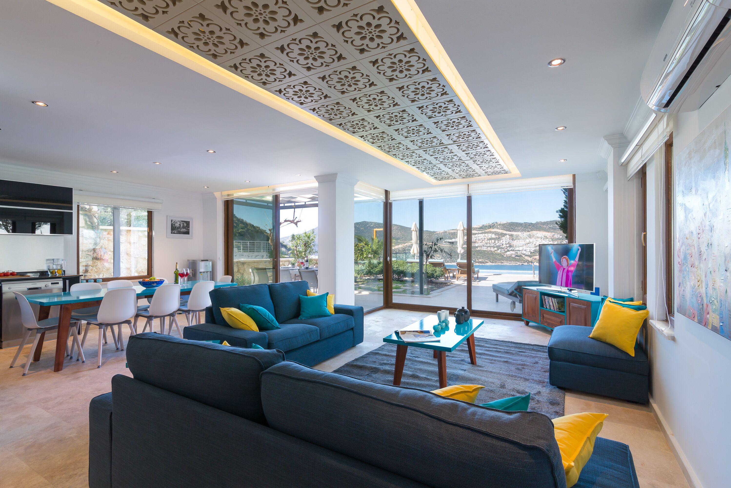 Fabulous Holiday Villa Kisla Kalkan, heated infinity pool, panoramic views