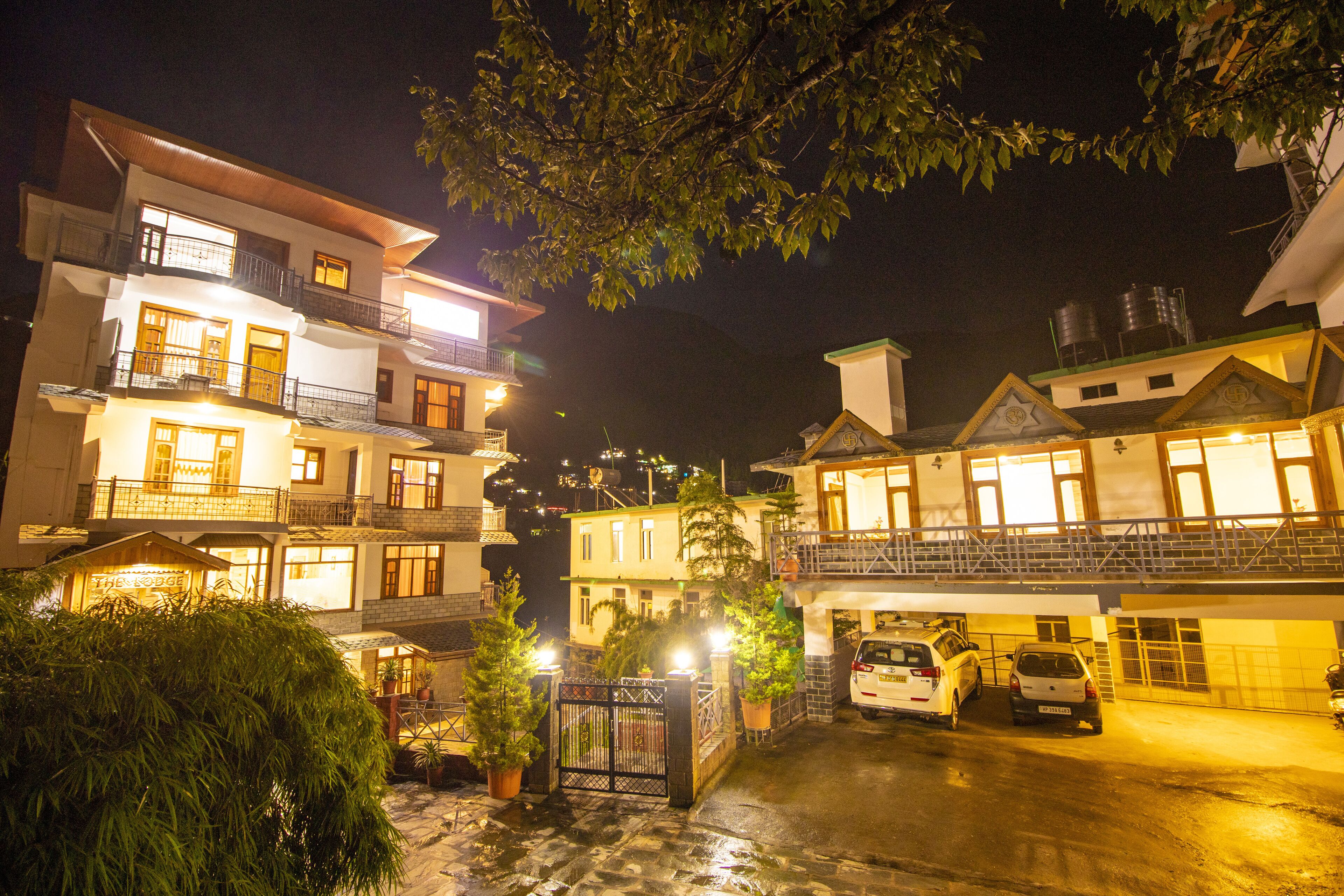 Fachada de la propiedad