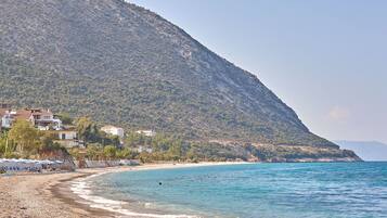 Beach nearby, beach towels