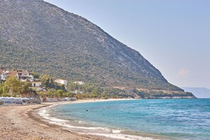 Vlak bij het strand, strandlakens