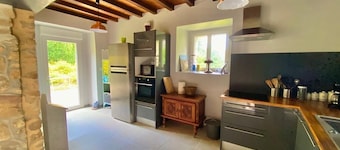 Manoir de KerLuz for 8 til 12 personer.