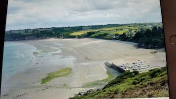 Vlak bij het strand