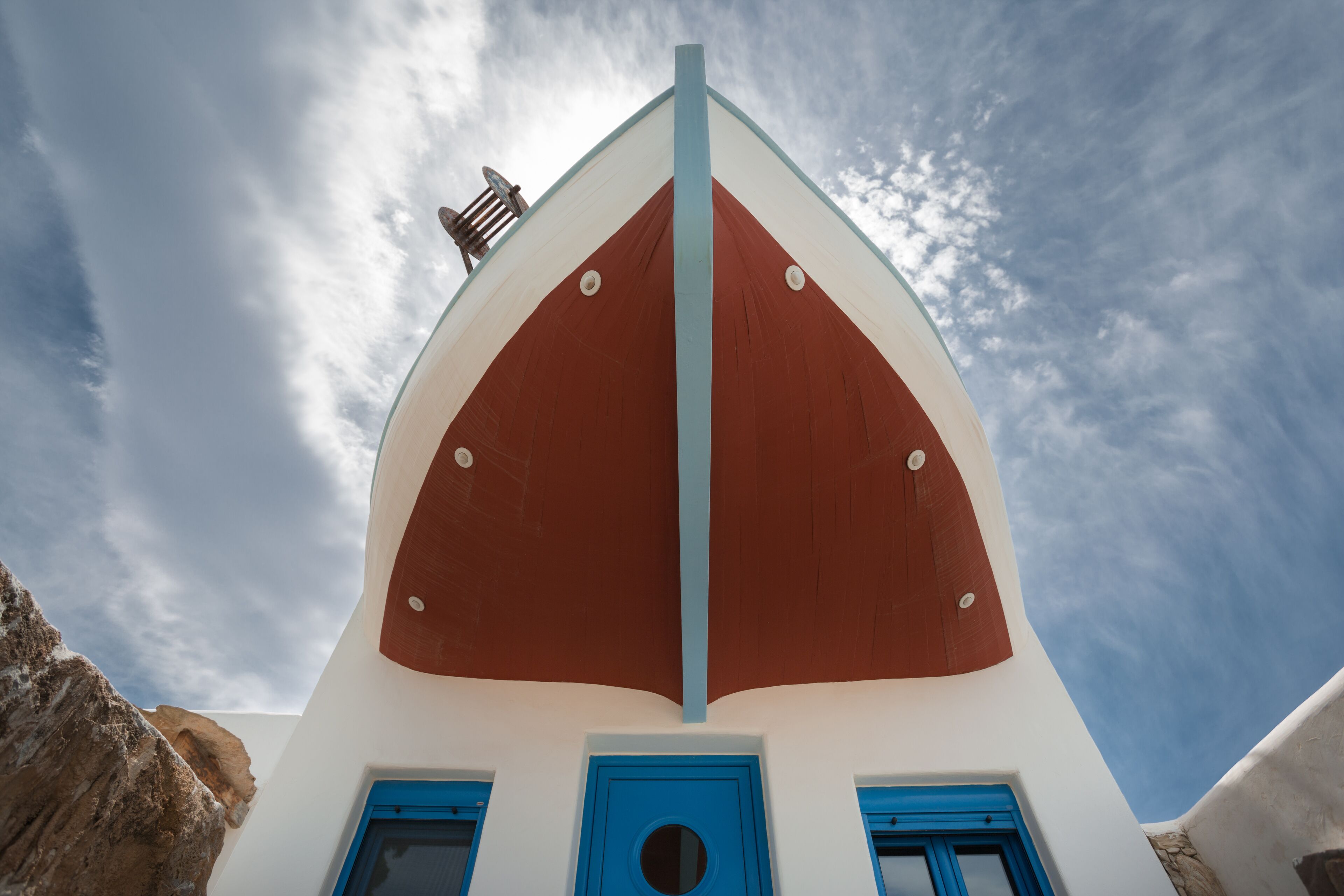 Villa Warka!Wonderful maritime House for 2-3 people,shared 50qm Pool in Pitsidia