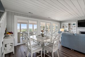 Dining - Beach Break, 4 BR Luxury Home with Gorgeous Ocean Front Views and Private Swimming Pool (North Myrtle Beach)