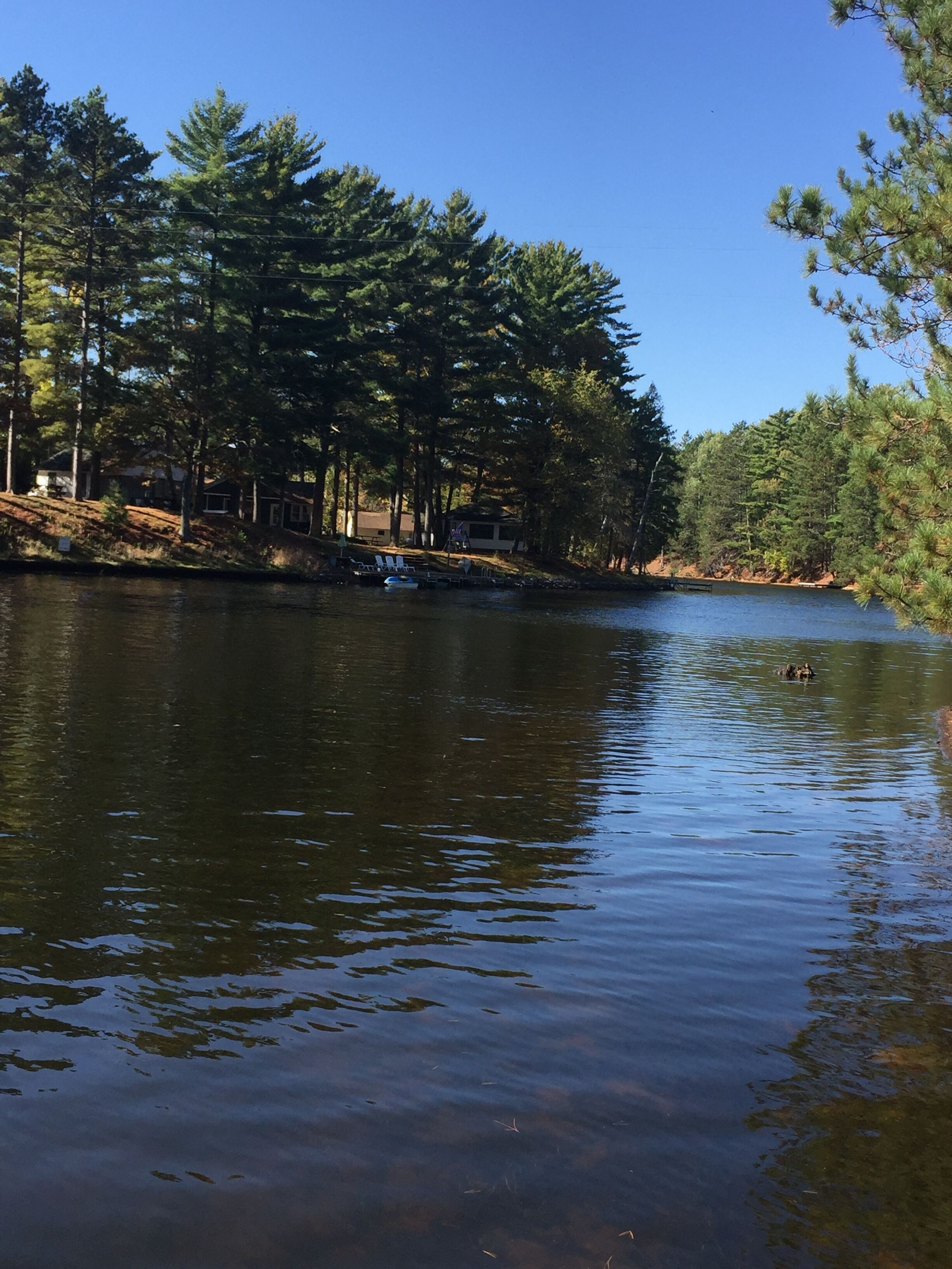 Classic Northwoods Cabin for Summer or Winter vacation. Snowmobiler’s paradise!