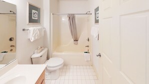 Shower, towels