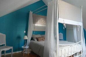 1 غرفة نوم ومكواة/لوح كي وواي فاي وملاءات أسرّة