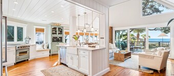 Oceanfront 3BR Family Beach Retreat