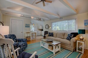 Een televisie en een dvd-speler