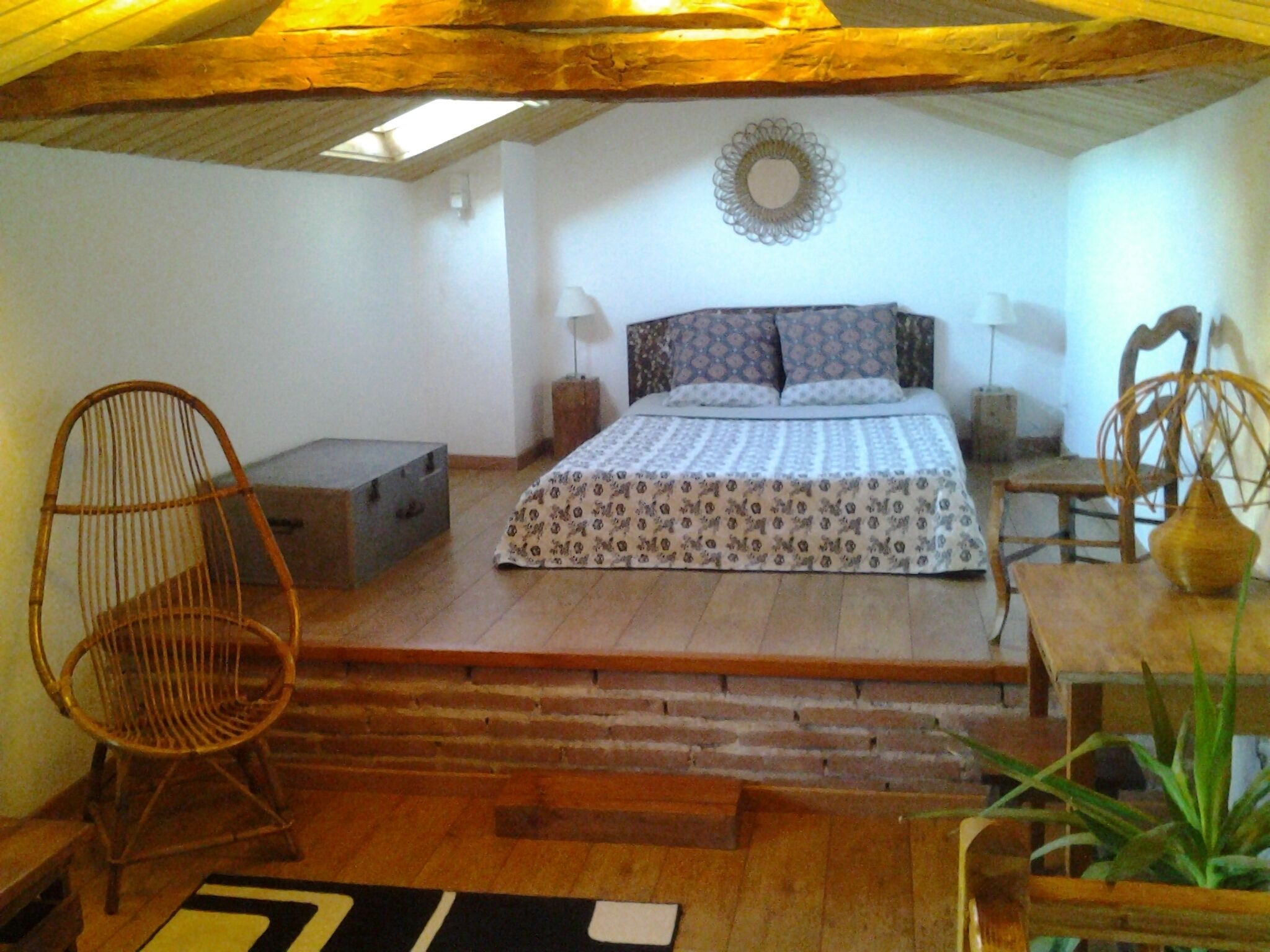Charming studio apartement for 2 in pretty village south west France