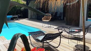 Udendørs pool, opvarmet pool