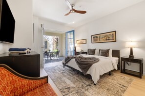 1 bedroom, iron/ironing board, internet, bed sheets