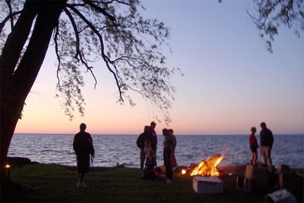 Lovely sunsets are the perfect backdrop for your bonfire!