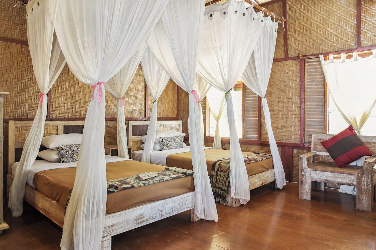 Kamar Twin Deluks | Meja kerja, Wi-Fi gratis, dan seprai linen