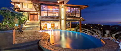 An infinity pool