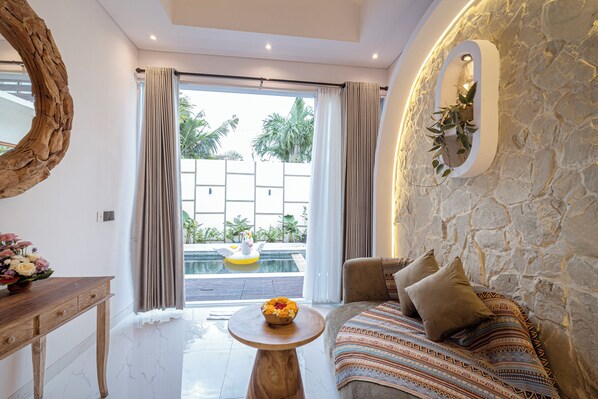 Vila lua de mel | Área de estar | TV LCD