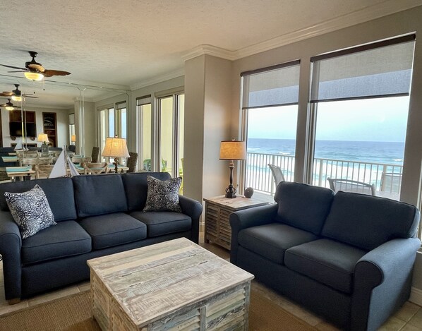 Smart TV, DVD player, stereo