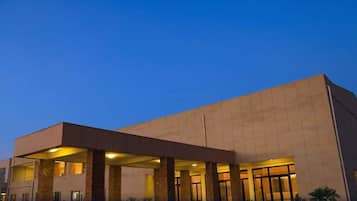 Front of property – evening/night
