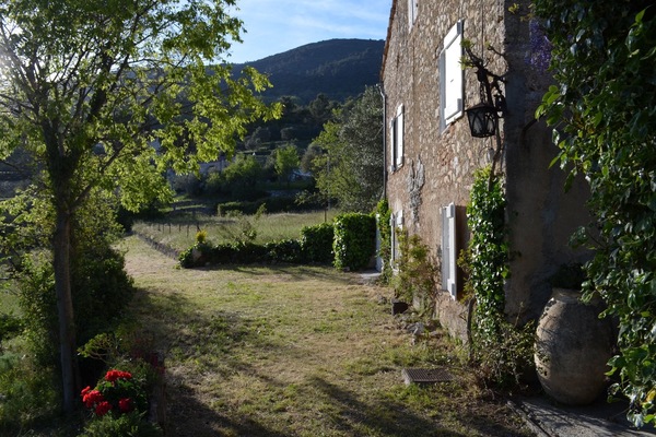 Path leading to the back lane and village minutes away
