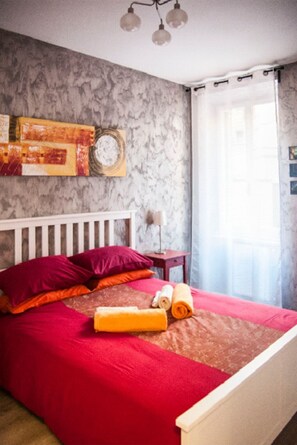 1 Schlafzimmer, Bügeleisen/Bügelbrett, kostenloses WLAN, Bettwäsche