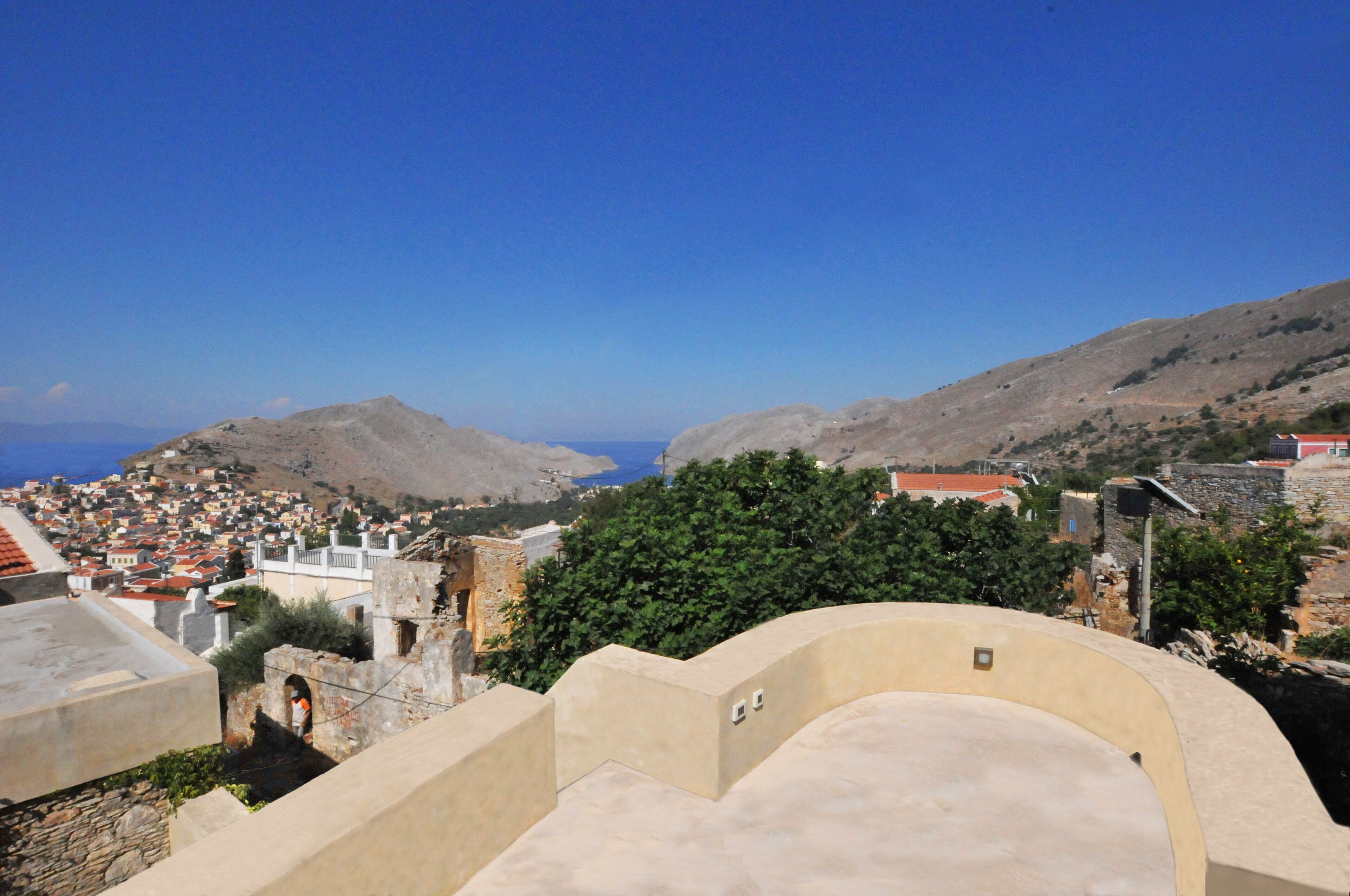 MUSEUM HOUSE SYMI ISLAND "TERRACE"