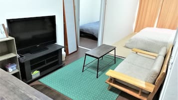 Apartment, 2 Schlafzimmer, Nichtraucher, Küche | Wohnzimmer