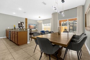 Dining - 4 Bedrooms / 3 Bathrooms / Paradise Palms (8976 MP) (Kissimmee)