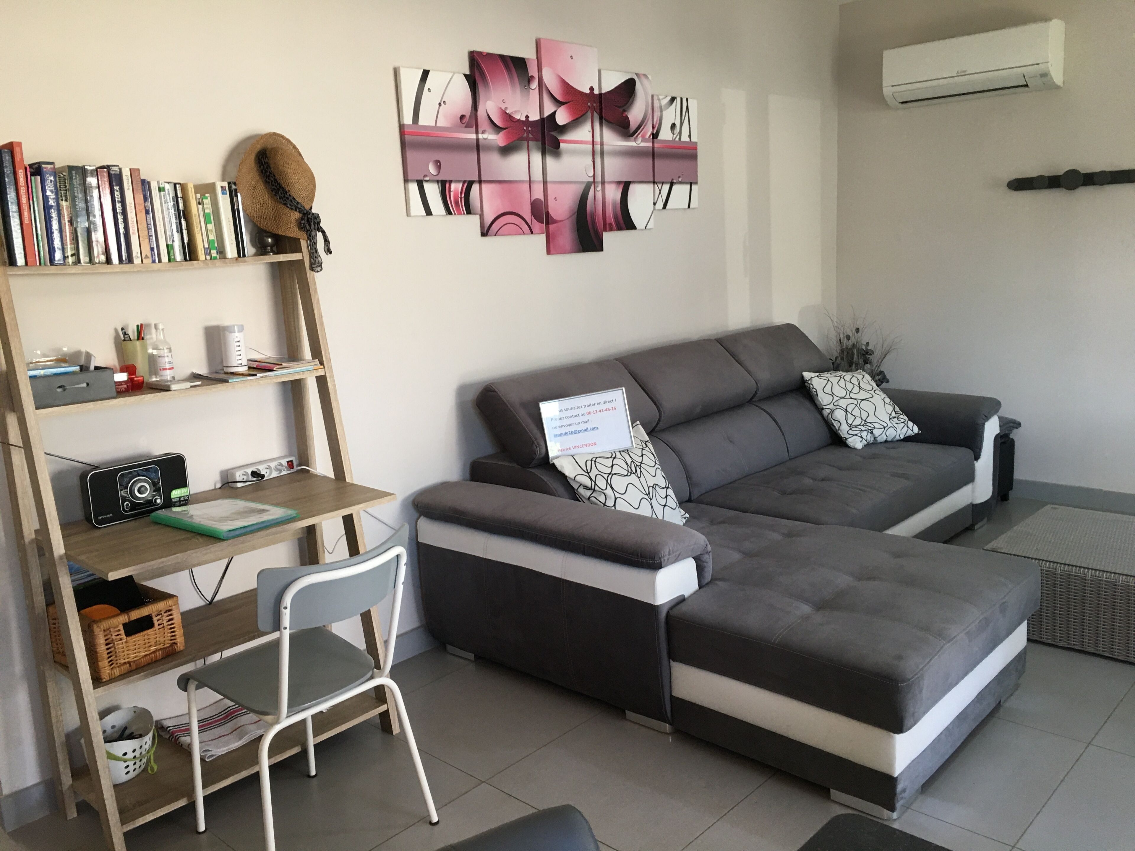 Provencal style house with mountain view