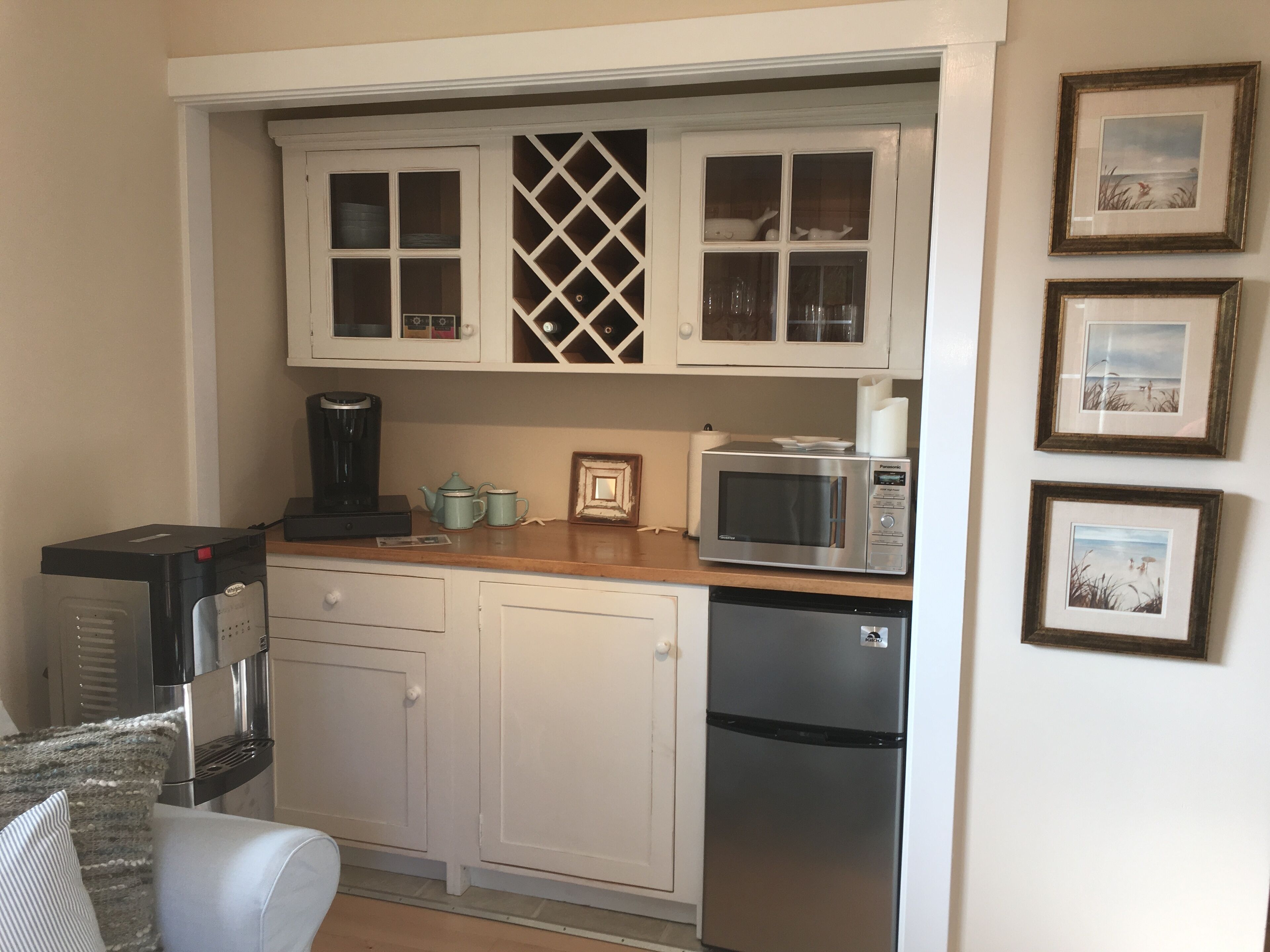 A Retreat by the Ocean.  Quiet, peaceful and private.