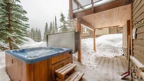 Baignoire à remous extérieure