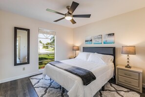 3 bedrooms, iron/ironing board, travel cot, free WiFi