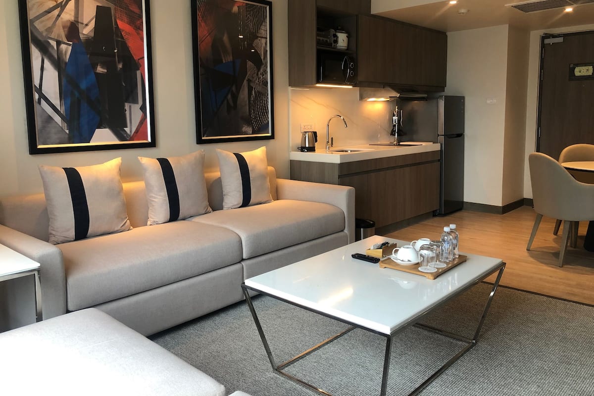 Apartamento Premier, 1 habitación | 1 dormitorio, caja fuerte, escritorio