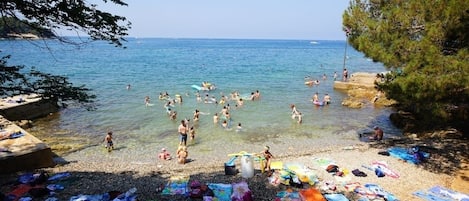 Tæt på stranden