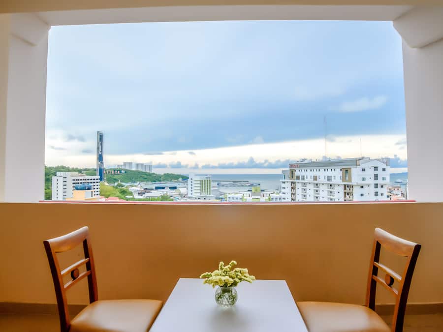 华丽客房, 海景 | 露台