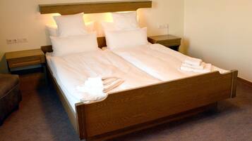 Iron/ironing board, free cribs/infant beds, free WiFi, bed sheets