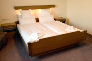 Iron/ironing board, free cots/infant beds, free WiFi, bed sheets