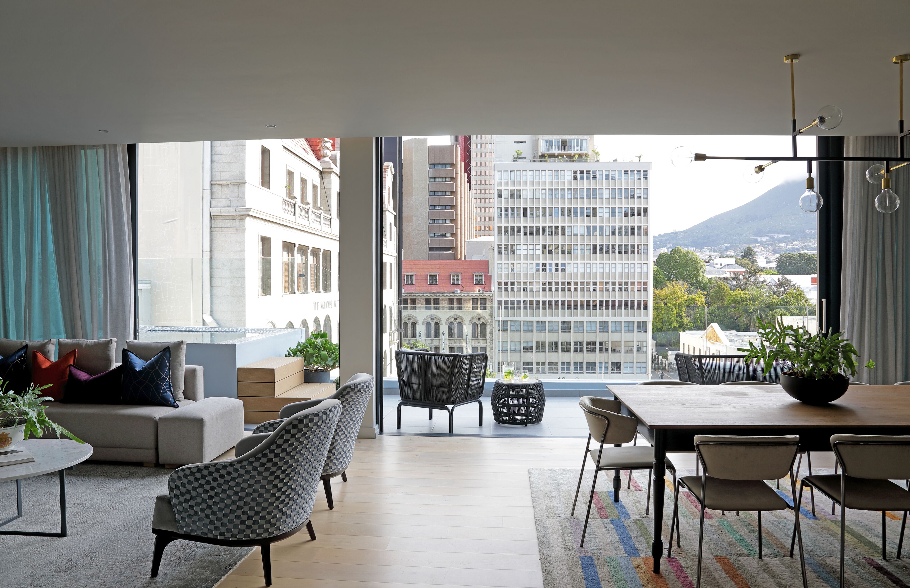 presidential suite | living area | 55-inch smart tv with cable channels, tv, netflix