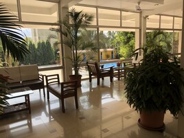 Sala de estar en el lobby