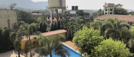 Signature Room, 1 Queen Bed, Pool View | View from room