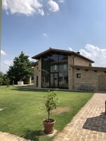 Facciata della struttura