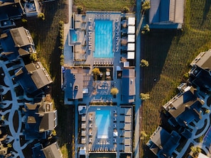 Outdoor pool, cabanas (surcharge), sun loungers