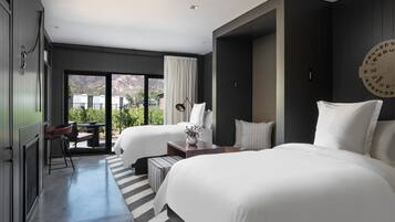 Egyptiska bomullslakan, sängtillbehör av högsta kvalitet och duntäcken