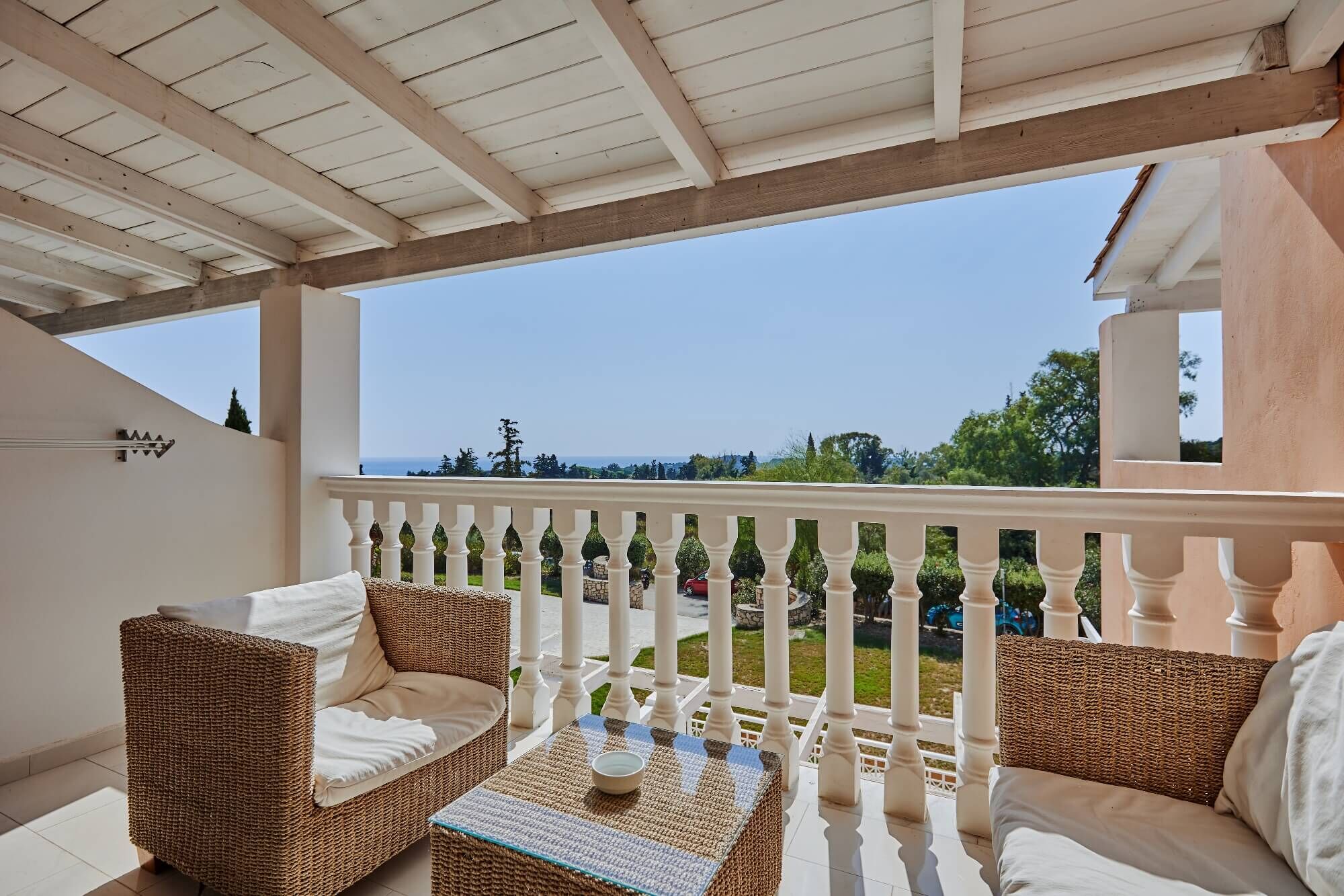 Suite | Uitzicht vanaf balkon