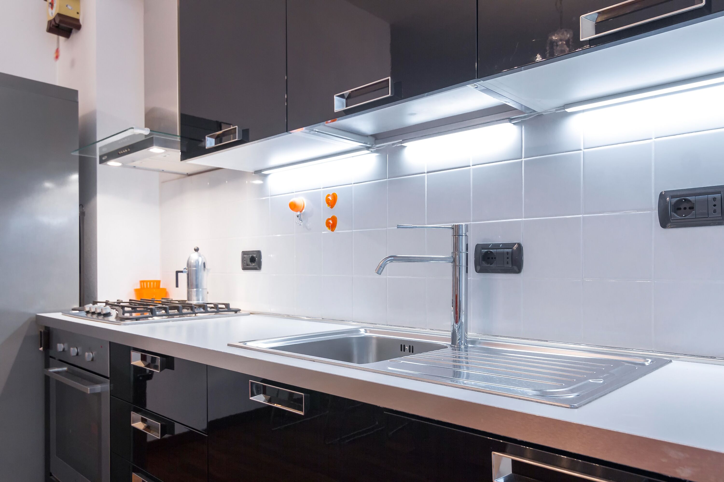 Departamento (1 Bedroom) | Cocina privada | Refrigerador, parrilla de estufa y utensilios de cocina 